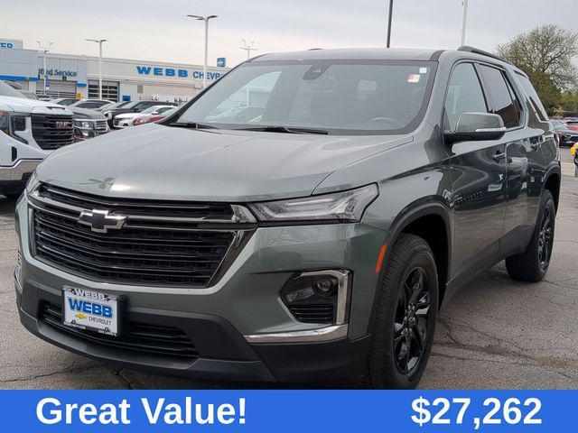used 2022 Chevrolet Traverse car, priced at $27,262