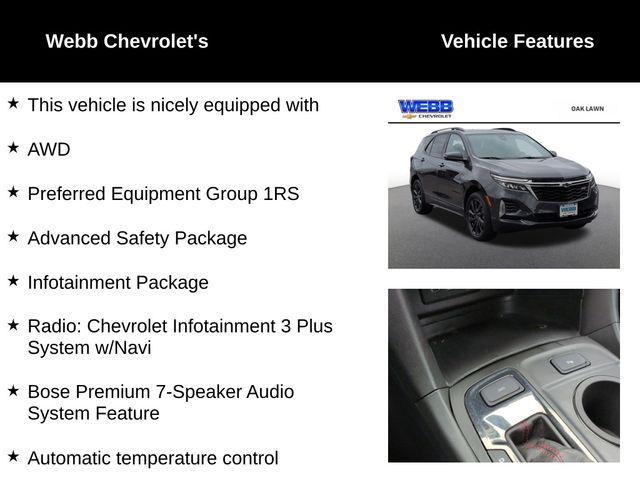 used 2022 Chevrolet Equinox car, priced at $23,500