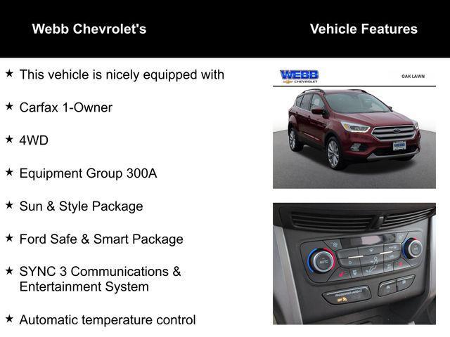 used 2019 Ford Escape car, priced at $11,553