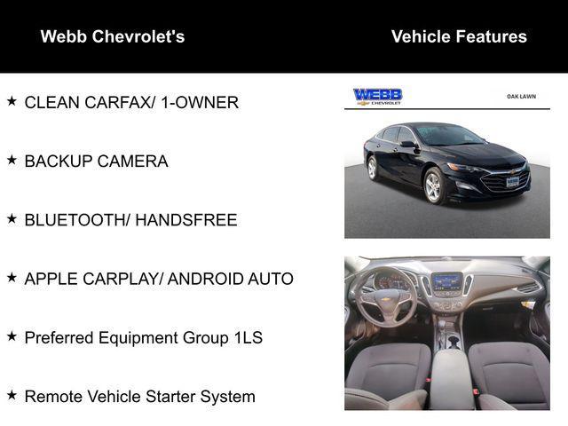 used 2023 Chevrolet Malibu car, priced at $19,190