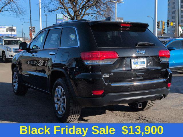 used 2015 Jeep Grand Cherokee car, priced at $13,900