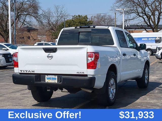 used 2022 Nissan Titan car, priced at $31,933