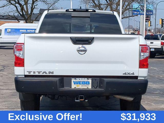 used 2022 Nissan Titan car, priced at $31,933