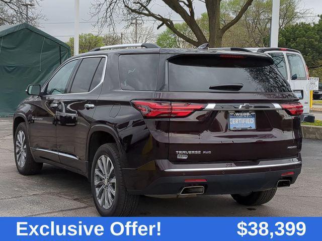 used 2023 Chevrolet Traverse car, priced at $38,399