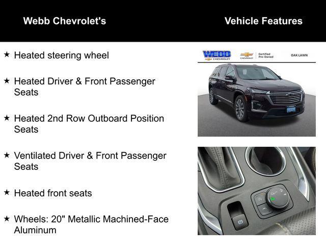 used 2023 Chevrolet Traverse car, priced at $39,193