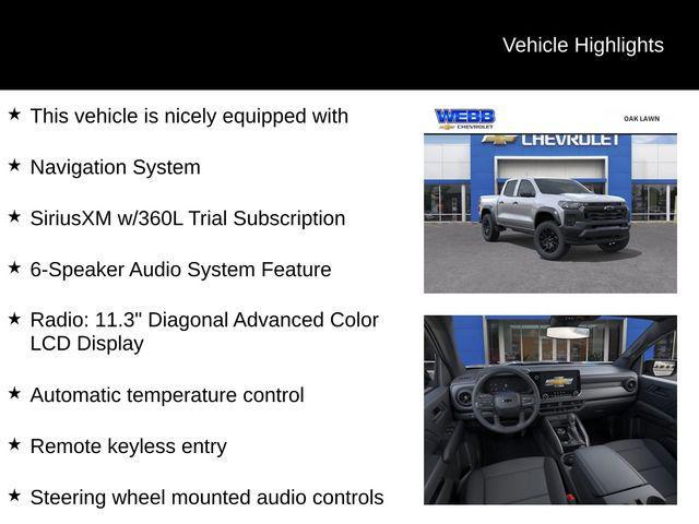 new 2026 Chevrolet Colorado car, priced at $40,727