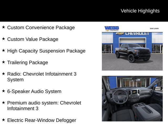 new 2025 Chevrolet Silverado 1500 car, priced at $43,658
