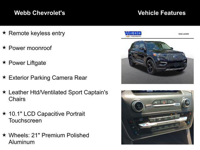 used 2020 Ford Explorer car, priced at $24,231