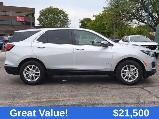 used 2022 Chevrolet Equinox car, priced at $21,500