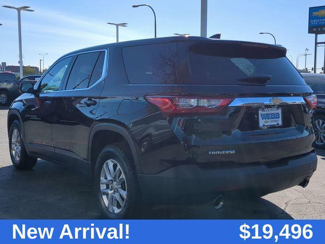 used 2019 Chevrolet Traverse car, priced at $19,496