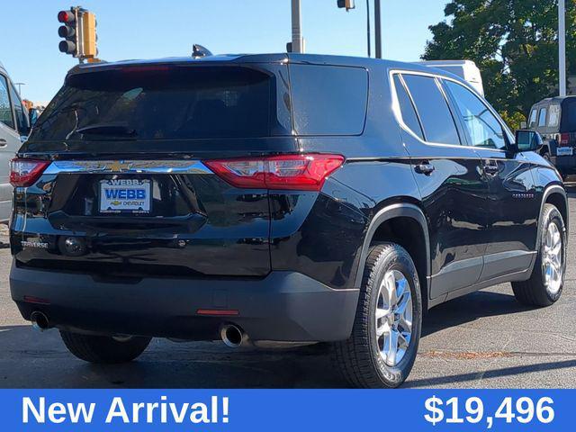 used 2019 Chevrolet Traverse car, priced at $19,496