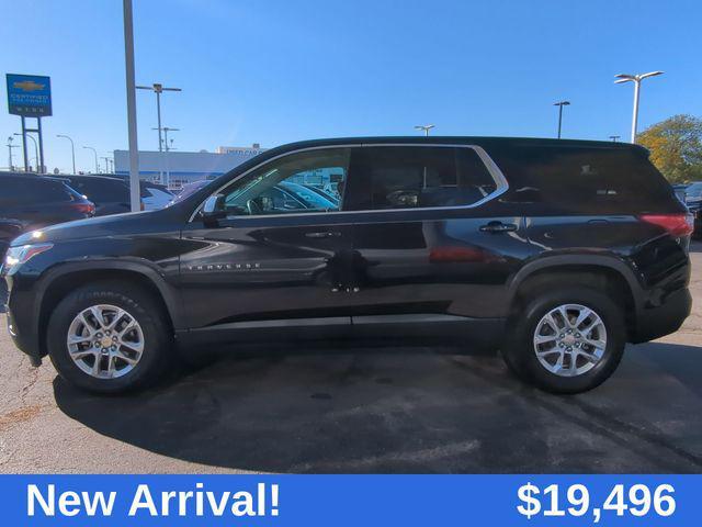 used 2019 Chevrolet Traverse car, priced at $19,496