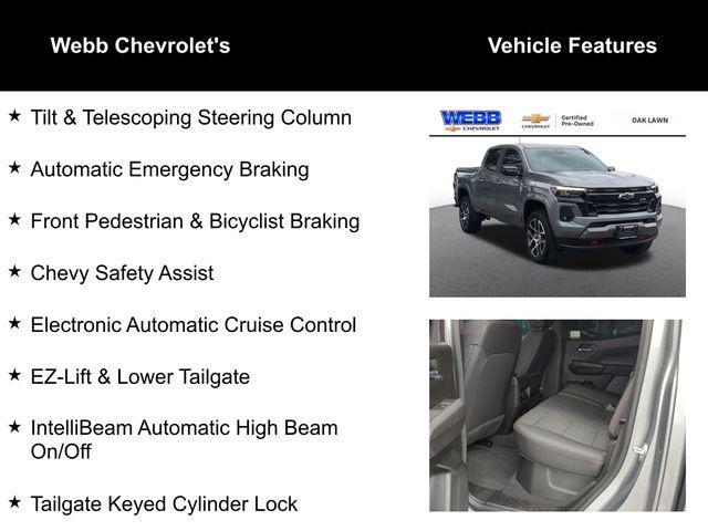 used 2023 Chevrolet Colorado car, priced at $39,407