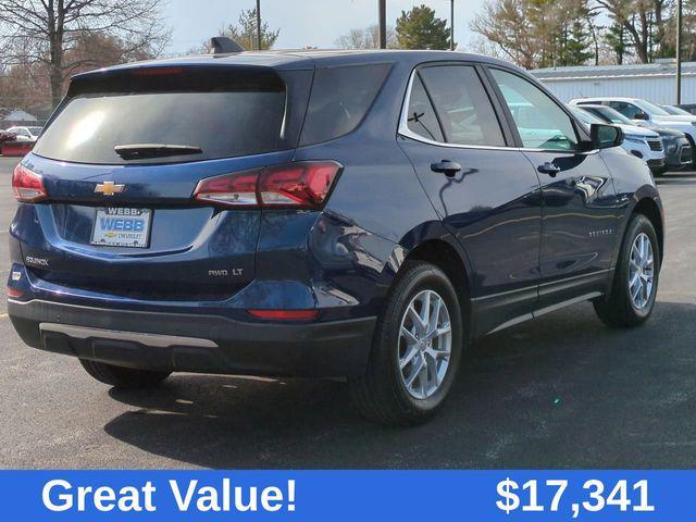 used 2022 Chevrolet Equinox car, priced at $17,341