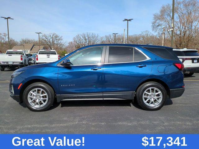 used 2022 Chevrolet Equinox car, priced at $17,341