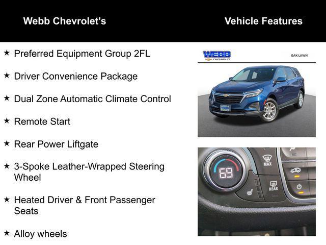 used 2022 Chevrolet Equinox car, priced at $18,302
