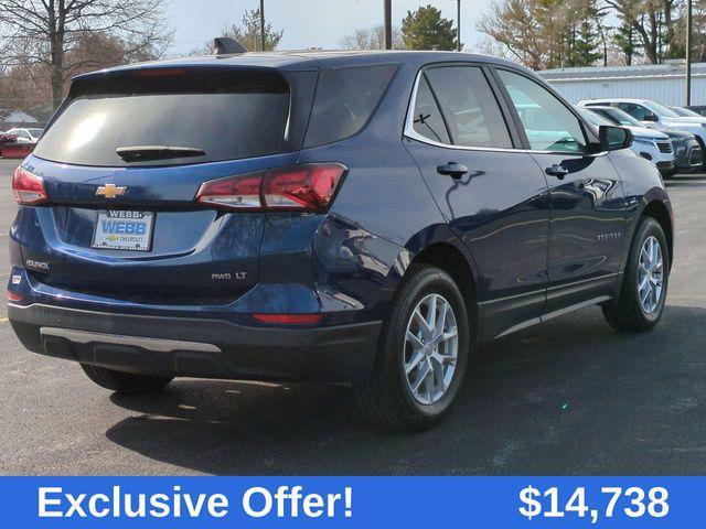 used 2022 Chevrolet Equinox car, priced at $14,738