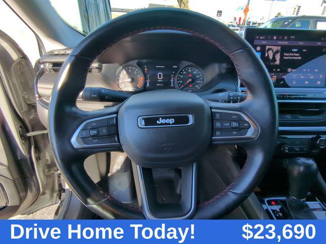 used 2022 Jeep Compass car, priced at $23,690