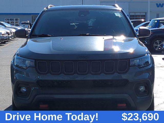 used 2022 Jeep Compass car, priced at $23,690