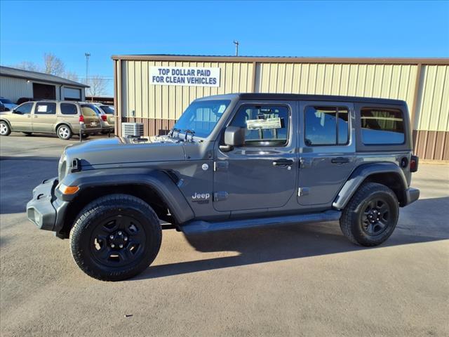 used 2018 Jeep Wrangler Unlimited car, priced at $19,995