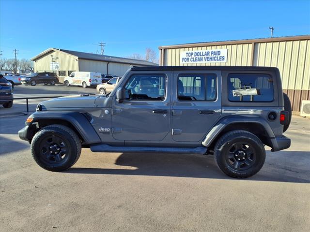 used 2018 Jeep Wrangler Unlimited car, priced at $19,995