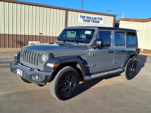 used 2018 Jeep Wrangler Unlimited car, priced at $19,995