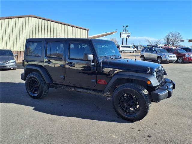 used 2017 Jeep Wrangler Unlimited car, priced at $15,950