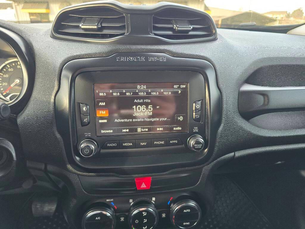 used 2016 Jeep Renegade car, priced at $11,995