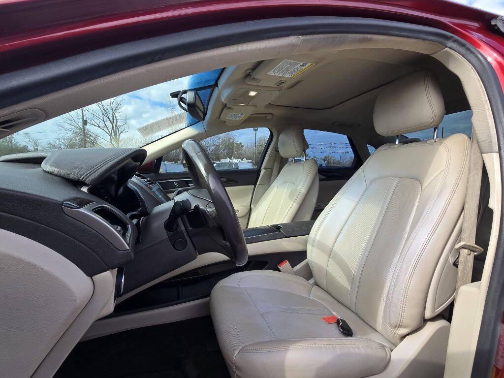 used 2016 Lincoln MKZ car, priced at $14,995