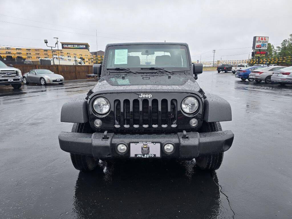 used 2015 Jeep Wrangler car, priced at $16,995