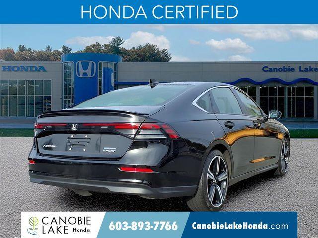 used 2024 Honda Accord Hybrid car, priced at $24,998