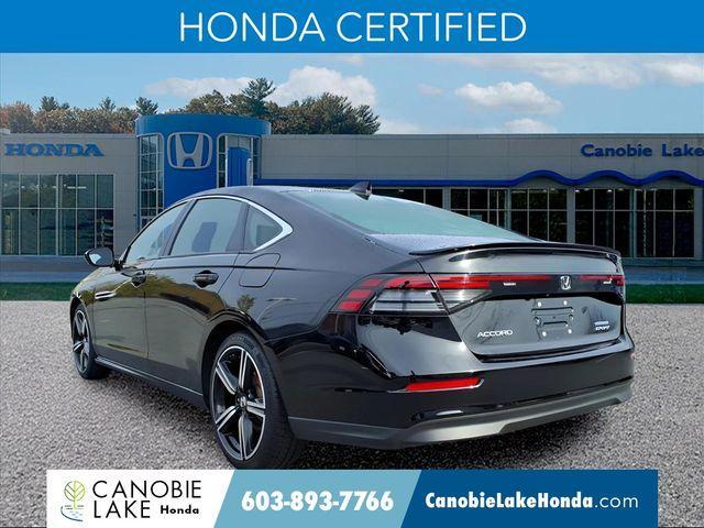 used 2024 Honda Accord Hybrid car, priced at $24,998