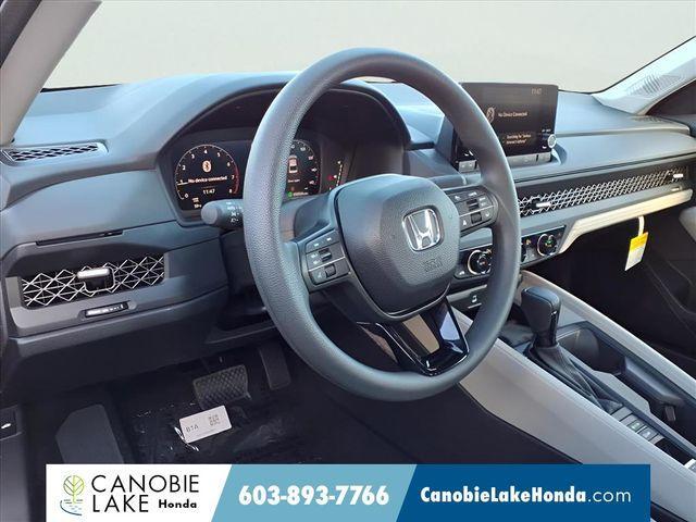 new 2025 Honda Accord car, priced at $30,770