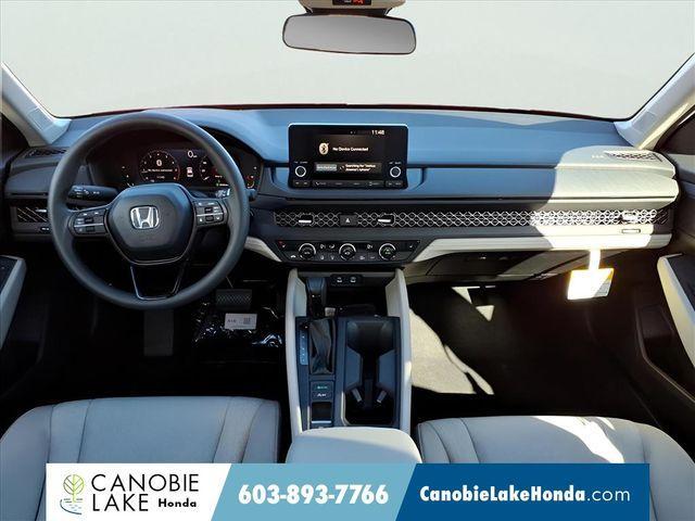 new 2025 Honda Accord car, priced at $30,770