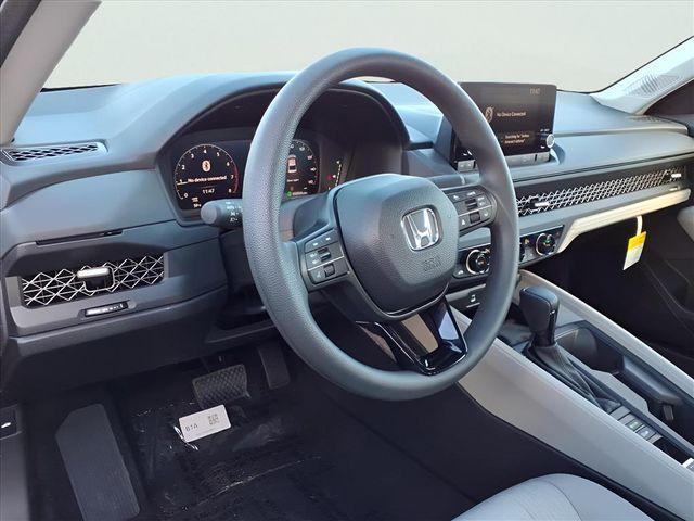 new 2025 Honda Accord car, priced at $30,770