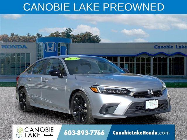 used 2024 Honda Civic car, priced at $24,498