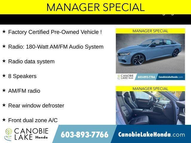 used 2022 Honda Accord car, priced at $24,999