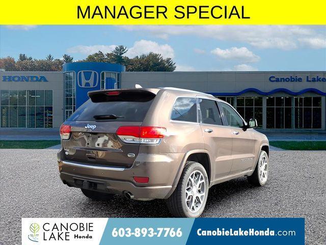 used 2021 Jeep Grand Cherokee car, priced at $16,498