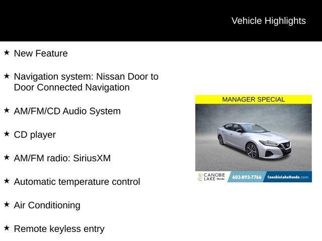 used 2023 Nissan Maxima car, priced at $21,498