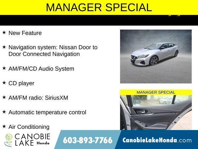 used 2023 Nissan Maxima car, priced at $21,498