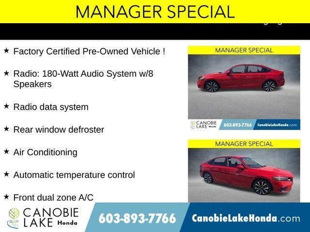 used 2023 Honda Civic car, priced at $22,398