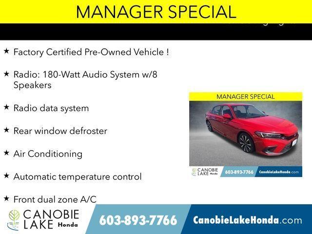 used 2023 Honda Civic car, priced at $22,398