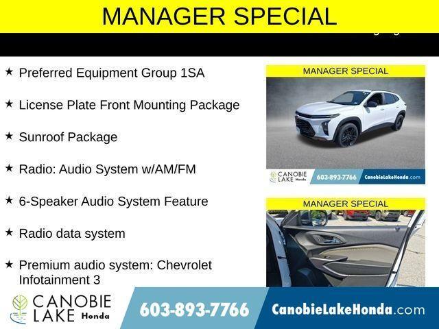 used 2024 Chevrolet Trax car, priced at $19,998