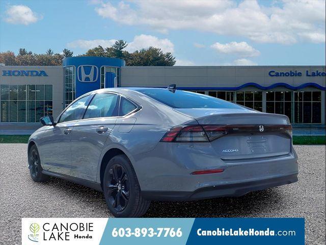 new 2025 Honda Accord car, priced at $30,770