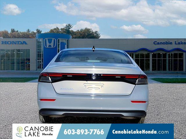 new 2025 Honda Accord car, priced at $30,770