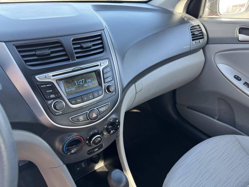 used 2017 Hyundai Accent car, priced at $6,500