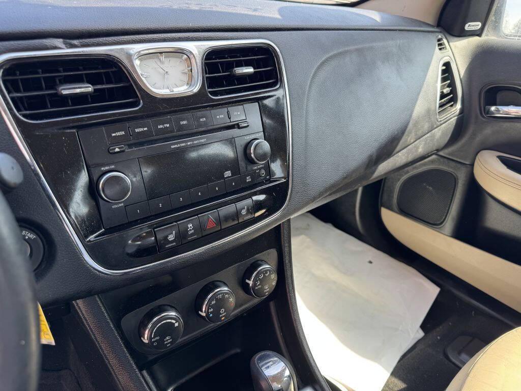 used 2013 Chrysler 200 car, priced at $4,500