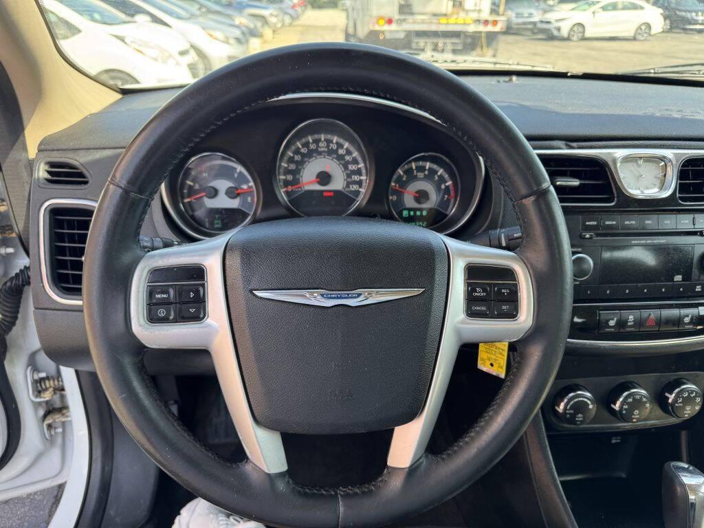 used 2013 Chrysler 200 car, priced at $4,500