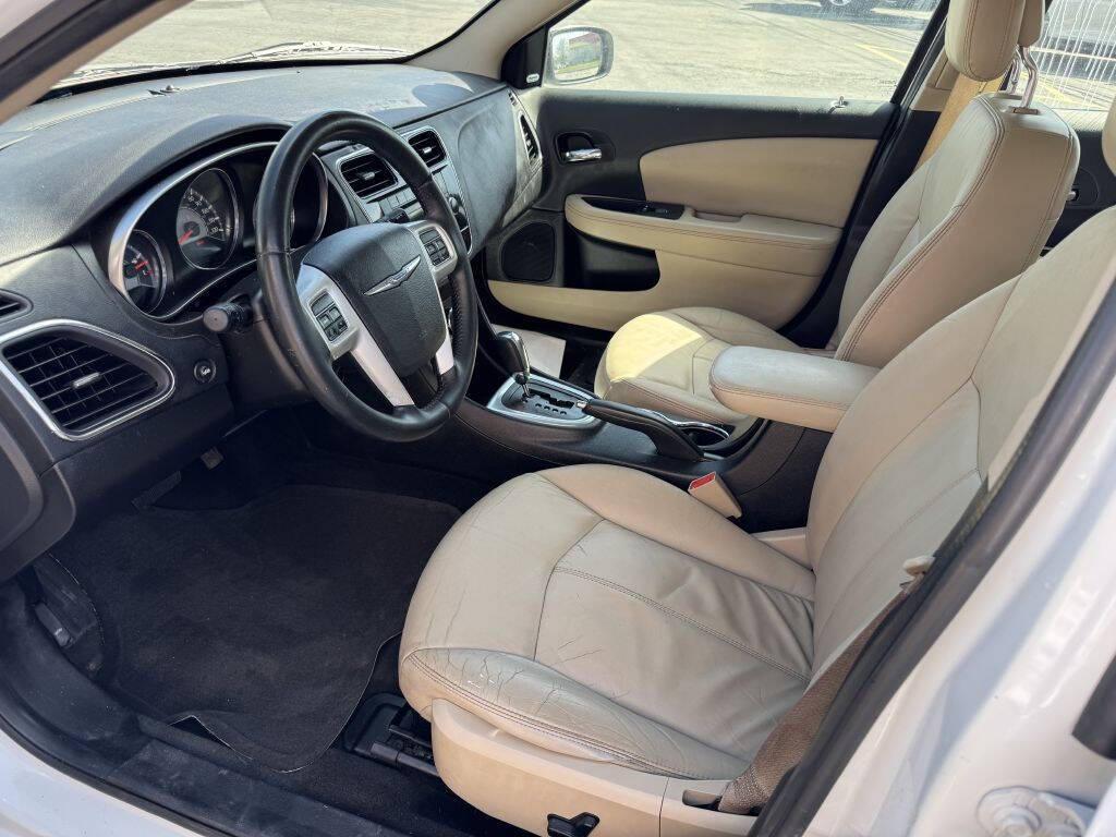 used 2013 Chrysler 200 car, priced at $4,500