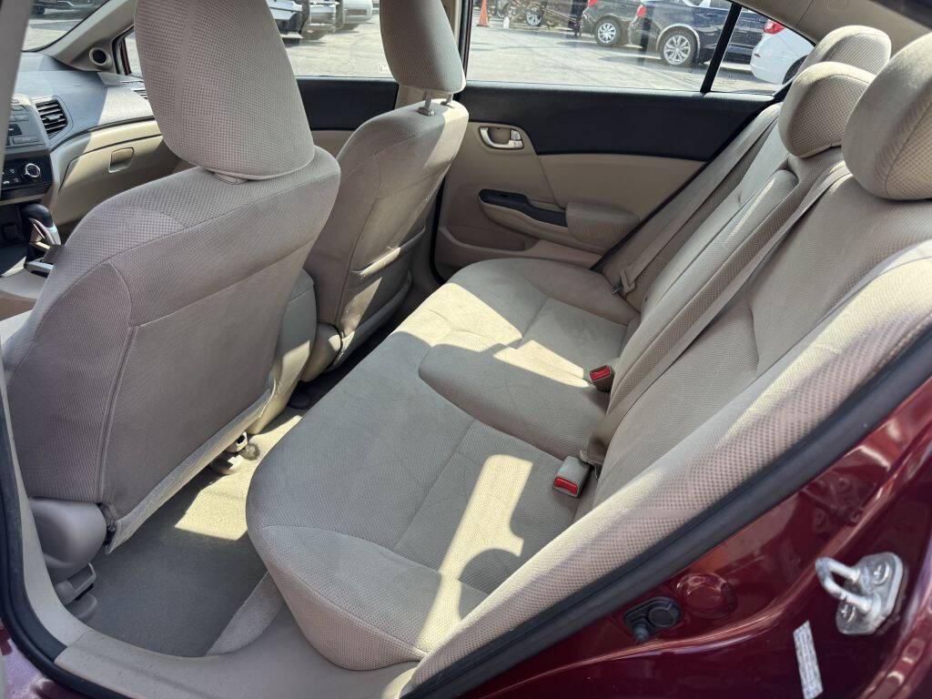 used 2012 Honda Civic car, priced at $6,995